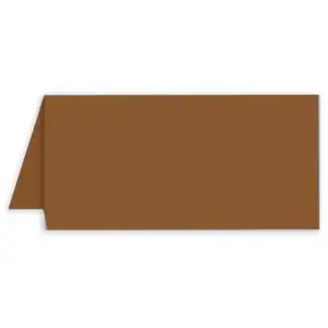 ClaireFontaine Clairefontaine Marque-place 85x80 marron taupé pqt 25