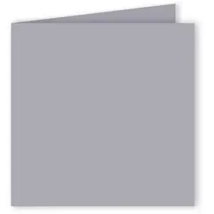 Comparateur de prix : Clairefontaine Pollen - 25 cartes doubles carrées 16 x 16 cm - Gris koala