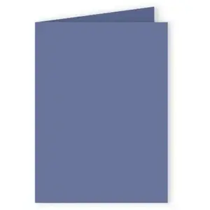 Comparateur de prix : Clairefontaine Pollen - 25 cartes doubles rectangulaires 11 x 15.5 cm - Myosotis