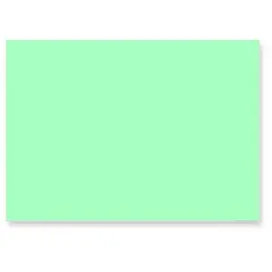 Clairefontaine Pollen - 25 cartes rectangulaires 11 x 15.5 cm - Vert jade pas cher