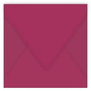 Comparateur de prix : Clairefontaine Pollen - 20 enveloppes carrées 16.5 x 16.5 cm - Framboise