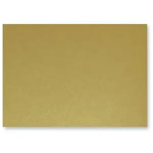 Clairefontaine Paquet de 25 cartes simples Pollen 110x155mm Or 210g