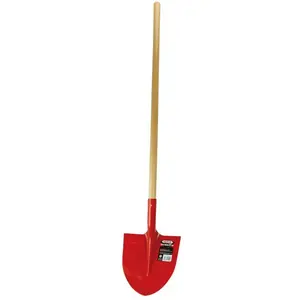 Comparateur de prix : Mob Pelle de terrassier - ronde - manche bois - 27 cm MOB