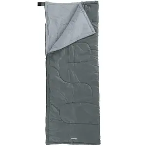 Trigano - Sac de couchage d'été - Sac de Couchage  en Coton - Gris pas cher