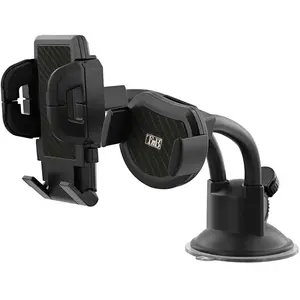 Comparateur de prix : Support double bras multi-surfaces T'n'b pour smartphone Noir