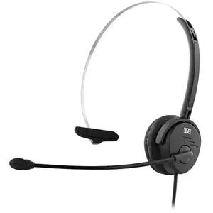 T'nB BLHSMONO écouteur/casque Avec fil Arceau USB Type-A Noir