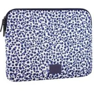 TNB T'nB - Housse PC/Mac 14-15", Antichoc, Tissu RPET Recyclé, Intérieur Doux, Fermeture Sécurisée - Modèle Blueberry pas cher