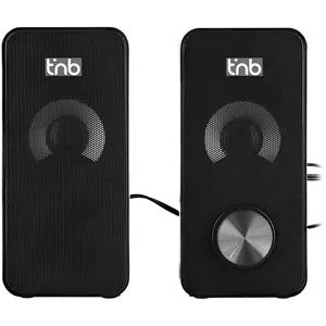 Enceintes compactes pour bureau T'nB Filaire OFFICE Noir