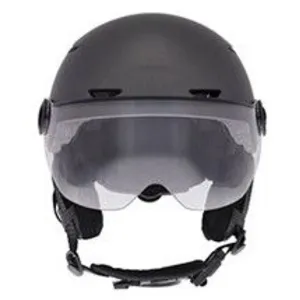 Comparateur de prix : Non communiqué T'nB - Casque LED avec feu de freinage automatique - visière et cache-oreilles amovibles, Taille L - Gris
