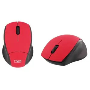 Comparateur de prix : T'nB Souris optique sans fil ultra mini récepteur USB 2,4 GHz -Rouge