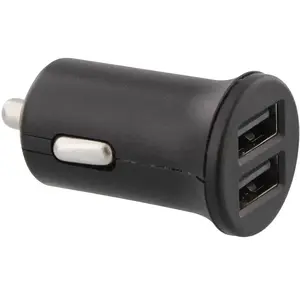 Comparateur de prix : Chargeur Allume-cigares Double Usb 2.4a - Noir - T'nb