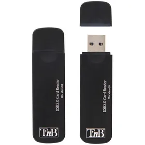 T'nB Tnb - TNB Pocket Reader USB3 - Lecteur Cartes mémoire USB 3.0 - Noir pas cher