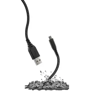 Câble Usb/micro Usb 1.5m - Xtremwork - Noir/gris - T'nb pas cher