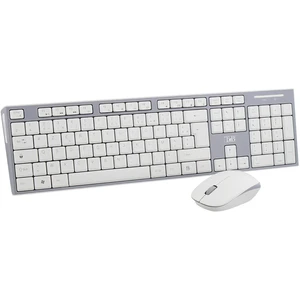 Comparateur de prix : TNB Ensemble clavier et souris sans fil T'nB Classy Gris et Blanc