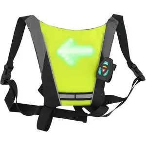 T'nB - Gilet signalétique avec LED directionnelles Urban Moov jaune