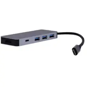 Comparateur de prix : Hub USB-C T'nB 6 en 1 IClick Gris sidéral