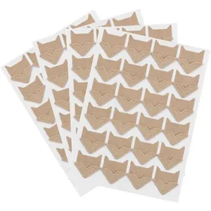 TNB - Accessoires photo lensy Pack de 96 coins photo adhésifs Kraft pas cher