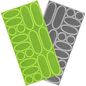 T'nB T NB Lot De 36 Stickers Réfléchissants Urban Moove - Jaune/Gris pas cher