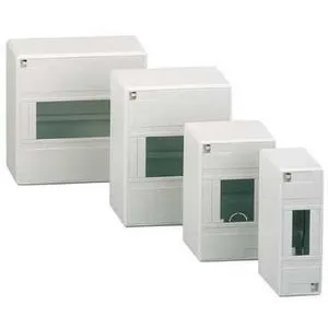 Comparateur de prix : Schneider Coffret de répartition OPALE MINI en saillie IP 30 2 modules - - 13392