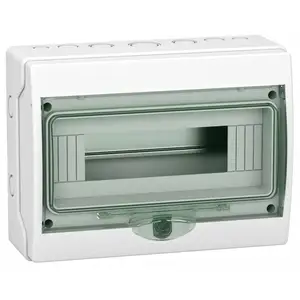 Comparateur de prix : Non communiqué Coffret de distribution - SCHNEIDER ELECTRIC - 13444 - 12 emplacements - Montage en saillie