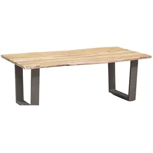 Table basse rectangulaire bois Acacia Forest pas cher
