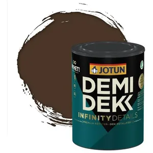 OEM JOTUN - Peinture Bois, Lasure Opaque Satinée - RAL 8014 - Brun Sépia -... pas cher