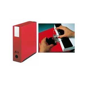 Arianex Classeur à deux leviers amovibles Mill-AR en PVC dos de 9.5cm Rouge pas cher