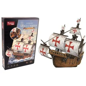 Comparateur de prix : EXPLORA - Bateau Santa Maria - Puzzles 3D - 540032-204 Pièces - Niveau...