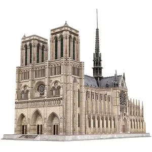 EXPLORA Maquette 3d Notre Dame De Paris 58x44 Cm - 293 Pieces pas cher