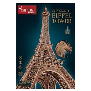 Comparateur de prix : EXPLORA Puzzle 3D Tour Eiffel