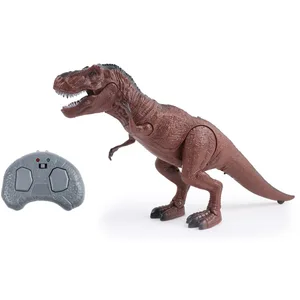 TECHNOBOT MGM Jouets : Dinosaure T-Rex télécommandé de 25 cm pas cher