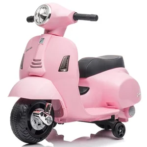 Véhicule électrique Turbo Challenge Mini Vespa GTS Rose pas cher