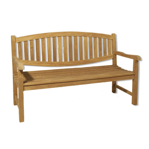Comparateur de prix : HARRIS - Banc de jardin ovale en bois Teck Macabane