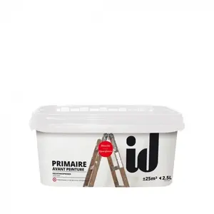 Comparateur de prix : INITIATIVES DECORATION Decor - Primaire d'accrochage opacifiante avant peinture 2,5L - id Paris