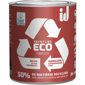 Comparateur de prix : Id Paris - peinture eco respectueuse satin terracotta 2L