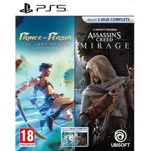 Comparateur de prix : UBISOFT EMEA Compilation Prince of Persia The Lost Crown + Assassin's Creed Mirage