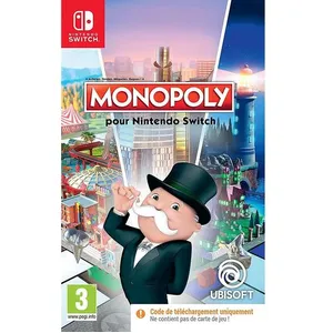Comparateur de prix : Ubisoft Monopoly Code in a Box Nintendo Switch Nintendo Switch