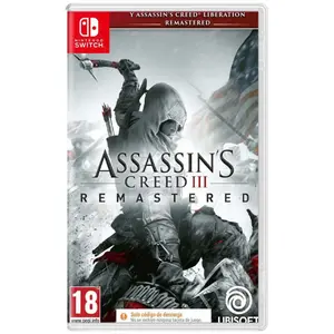 UBI Soft ASSASSIN'S CREED III REMASTERED (CODE EN BOX) SWITCH pas cher