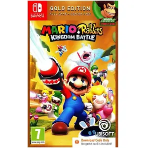 Ubisoft Mario Rabbids Kingdom Battle (Gold Edition) (Code In Box) Switch