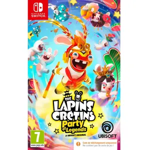 Ubisoft The Lapins Crétins : Party Of Legends (Code In A Box) Switch pas cher
