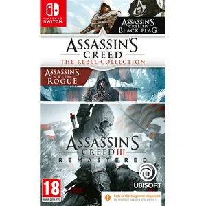 Ubisoft Compil Assassin's Creed Rebel + Ac3 Lib Remastered - Code de téléchargement pas cher