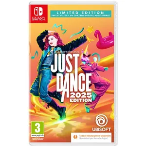 Ubisoft Just Dance 2025 Edition Limitée Exclusive Fnac Code in a box N... pas cher