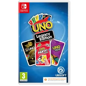 Comparateur de prix : Ubisoft Jeu de cartes - UNO - Legacy Cib Edition - 3 DLC - 1-10 joueurs - Nintendo Switch
