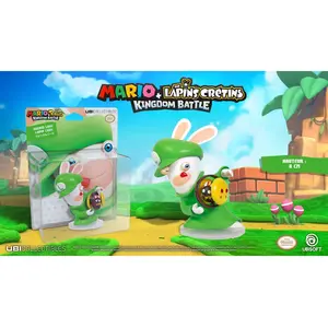Comparateur de prix : Ubisoft Figurine Mario et Les Lapins Crétins Kingdom Battle Luigi 8 cm