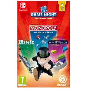 Ubisoft Hasbro Game Night - Monopoly, Trivial Pursuit Live! Et Risk Switch pas cher