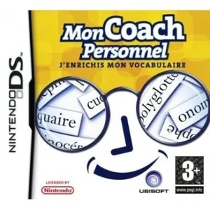 Comparateur de prix : Innelec Mon Coach Personnel / J'enrichis Mon Vocabulaire (Jeu) Nintendo Ds