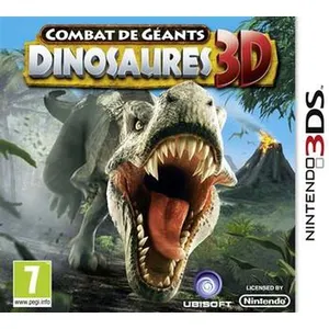 Comparateur de prix : Logithéque COMBATS DE GEANTS: DINOSAURES 3D / Jeu console 3DS