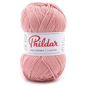 Fil coton à tricoter PHIL COTON 3 - Phildar - PPSC - certifié Oeko-Tex...