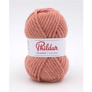 Pelote de laine à tricoter PHIL RAPIDO - Phildar Rose Des sables - Ros...