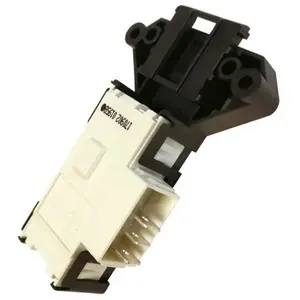 HOME EQUIPEMENT Sécurité de porte 34010576 pour Lave linge amica, continental edison, curtiss, fagor, far, generiss, proline, saba, thomson, urania